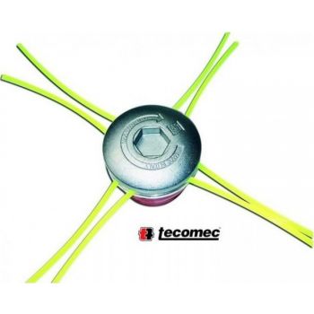 Κεφαλή Tecomec Multiline Αλουμινίου κόκκινη