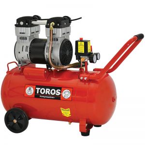  ΑΕΡΟΣΥΜΠΙΕΣΤΗΣ ΜΟΝΟΜΠΛΟΚ 1.55Hp / 50Lt ΧΑΜΗΛΟΥ ΘΟΡΥΒΟΥ Oil Free SILENT TOROS