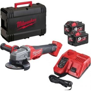 ΓΩΝΙΑΚΟΣ ΤΡΟΧΟΣ Φ125mm [18V / 2x9Ah] M18 CAG125 XPDB-902X MILWAUKEE
