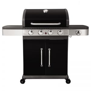 ΨΗΣΤΑΡΙΑ / BBQ ΥΓΡΑΕΡΙΟΥ PREMIUM 14.5kW ΜΕ 4 ΚΑΥΣΤΗΡΕΣ + 1 ΠΛΑΙΝΗ ΕΣΤΙΑ INOX UNIMAC