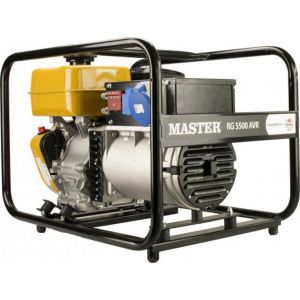 ΜΟΝΟΦΑΣΙΚΟ ΗΛΕΚΤΡΟΠΑΡΑΓΩΓΟ ΖΕΥΓΟΣ RG 6000 AVR 5.1kVA ΜΕ ΚΙΝΗΤΗΡΑ ROBIN 265cc MASTER